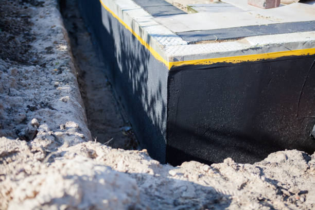 Residential Waterproofing installation at a Twinsburg, OH home by SJ Waterproofing Pros